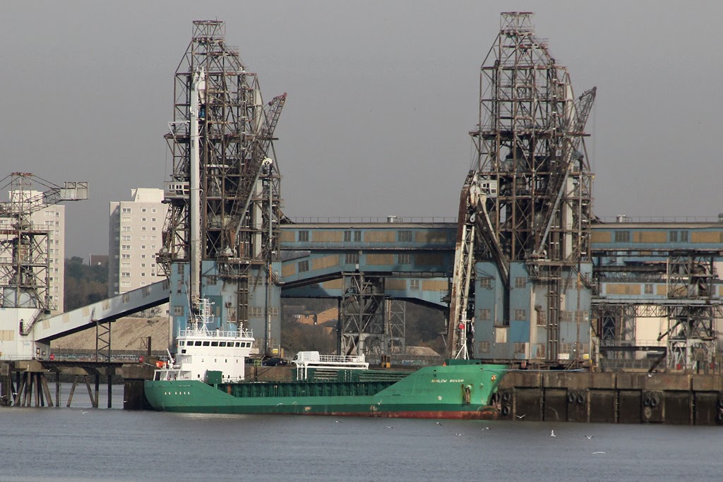 UK Shipping: ARKLOW ROVER at Tilbury Grain Terminal 26/11/2013