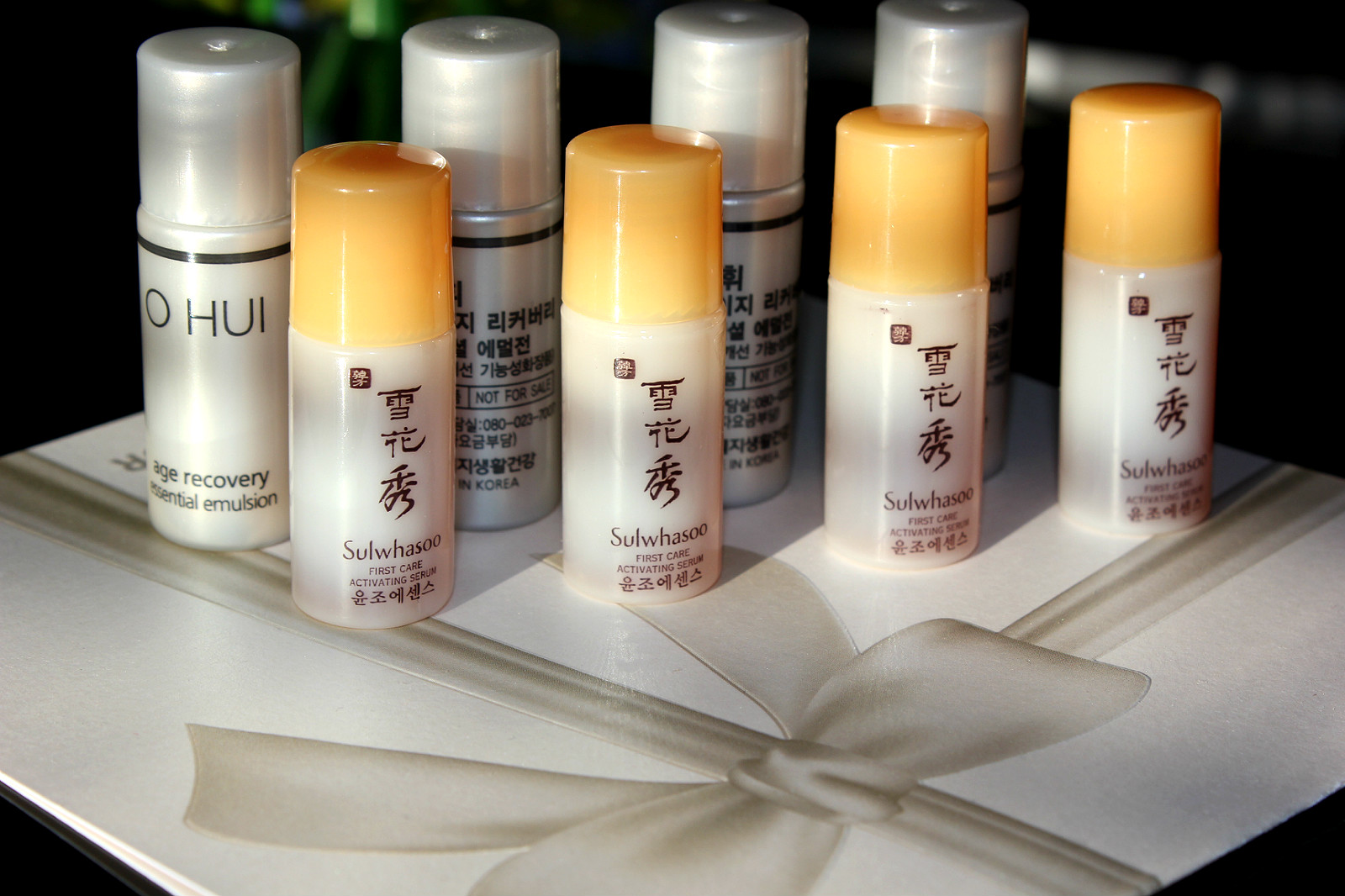 люксовая корейская косметика пробники. покрас лица миниатюры.