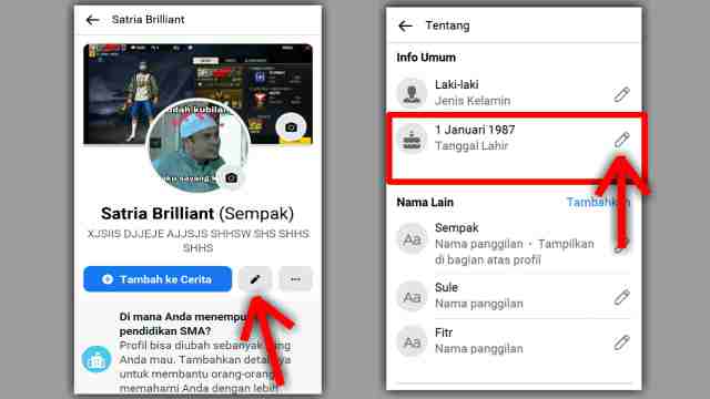Cara Mengganti Tanggal Lahir Di Facebook Dengan Mudah Mediarale