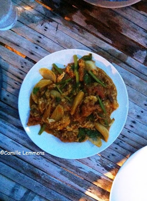 Krua Bang Po, soft shell crab with curry powder