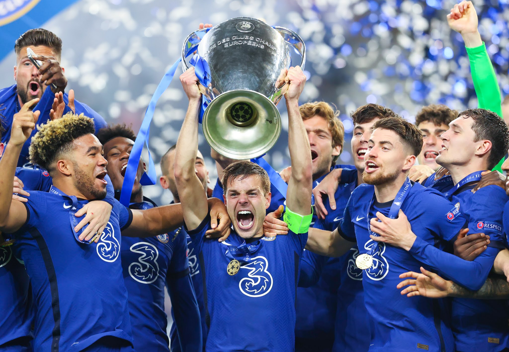 World Football Congratulations Chelsea Win Champions Of Europe 2021