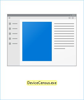 Censo de dispositivos en Windows 10