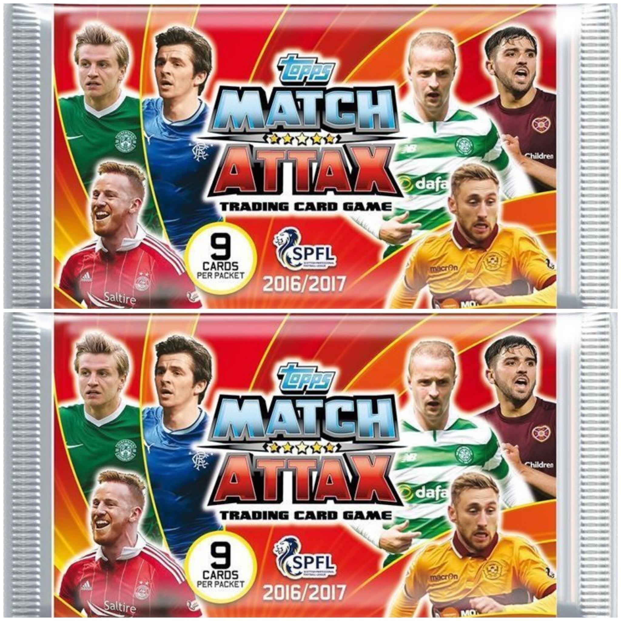 Trading Card Hub.UK Topps Match Attax SPFL 20162017 Team/Subset Menu