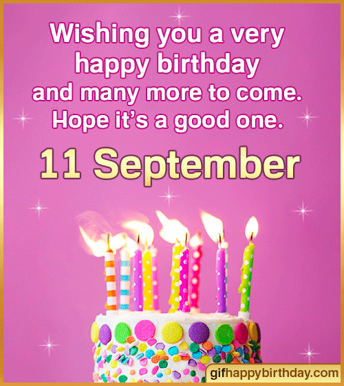 11 september happy birthday message