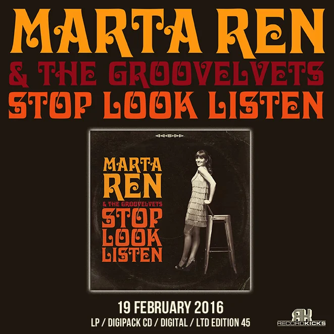 Stop Look Listen von MARTA REN and The GROOVELVETS | NuSoul aus Porto
