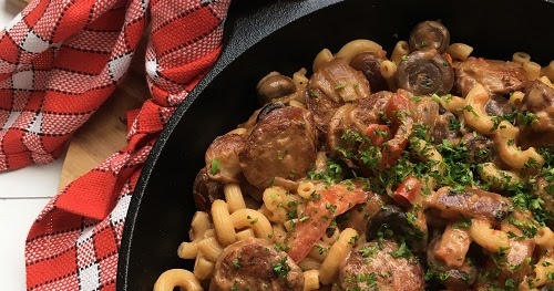 Greenway36: Bratwurst-Nudel-Pfanne