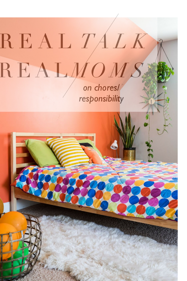 Real Talk, Real Moms: Chores and Responsibility- design addict mom