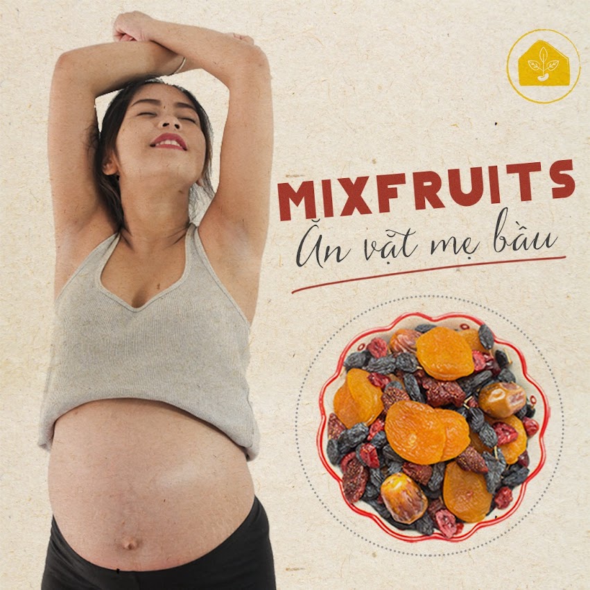 Mixnuts ăn vặt cho Bà Bầu an thai đủ chất