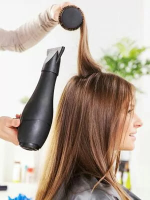 Blowdrying