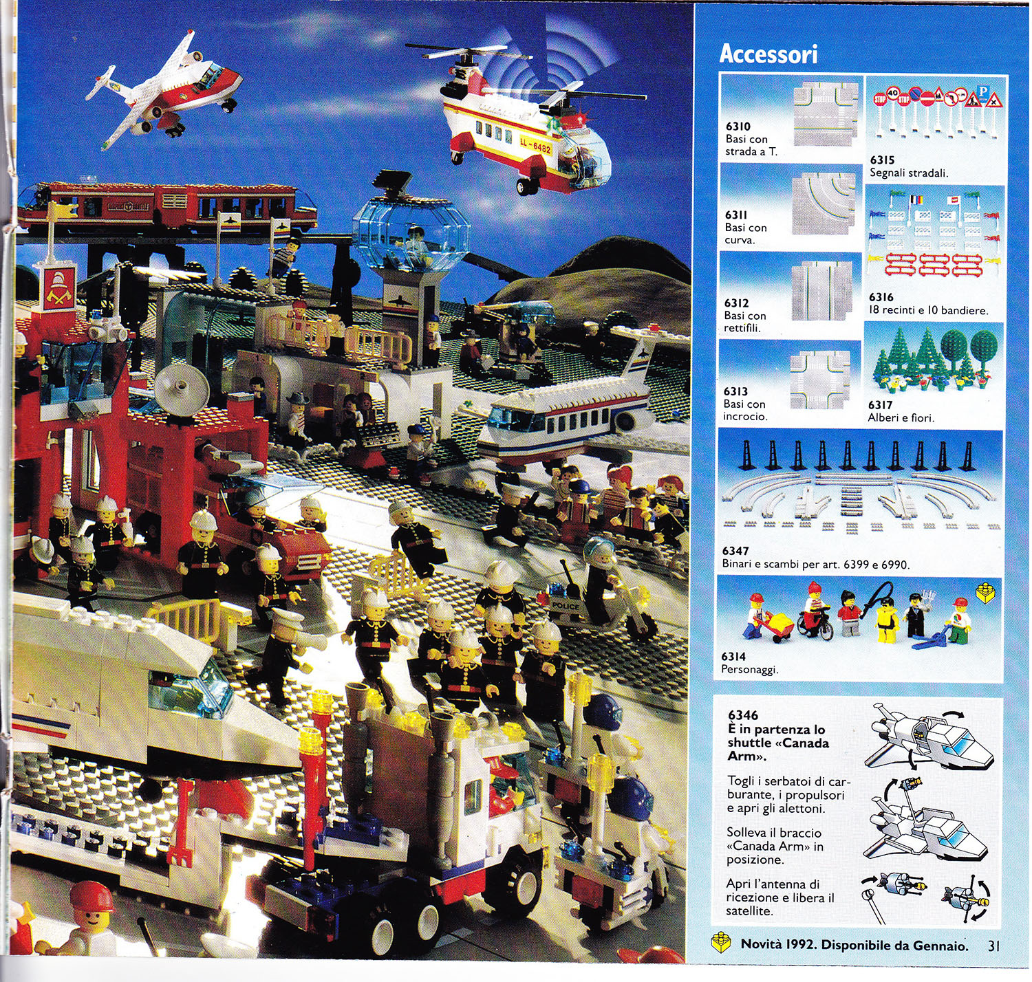LEGO, il catalogo meraviglia del 1992