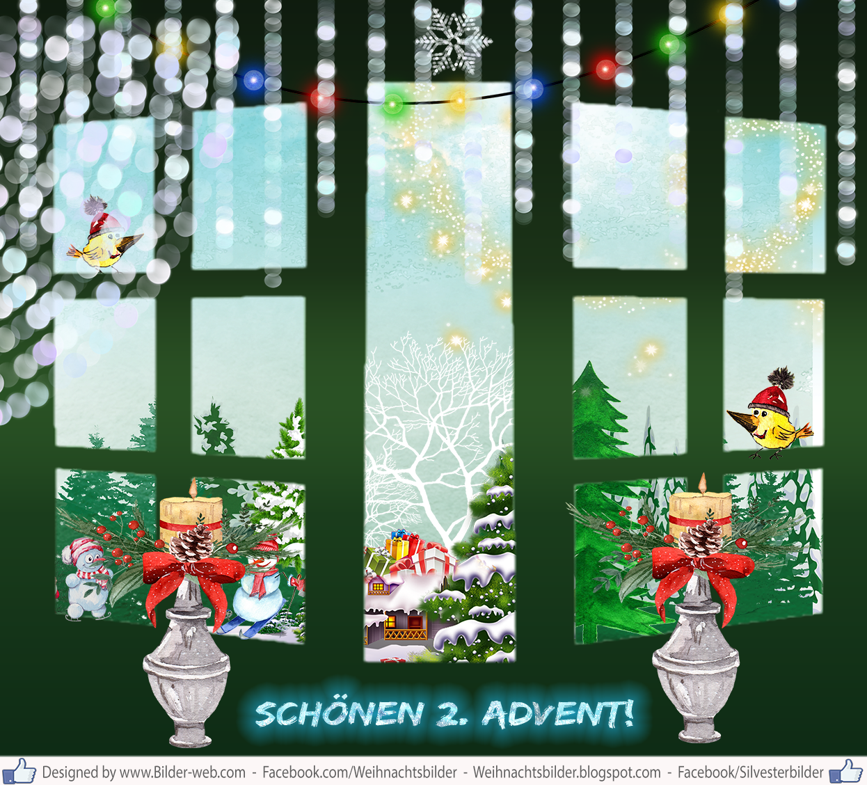 Zweite Adventsbilder: Ein Fenster zur Tradition und zum Zauber der Vorweihnachtszeit