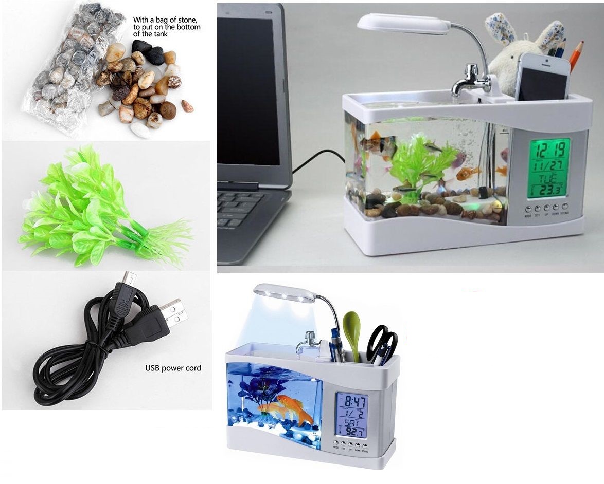 Mini Acquario Per Pesci Piccoli | 1,5 Litri | 18x11x15cm | Colori Assortiti | Made In Italy - Foto 6