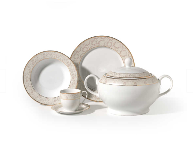 Schafer Yuvarlak Yemek Takımı