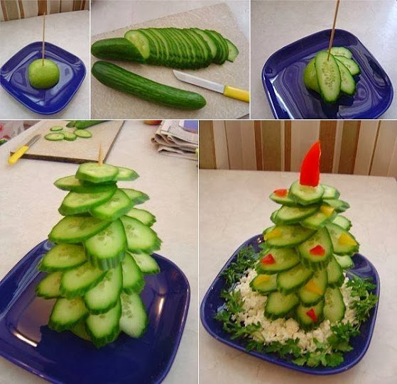 Γιορτινές διακοσμήσεις γευμάτων - κατασκευές