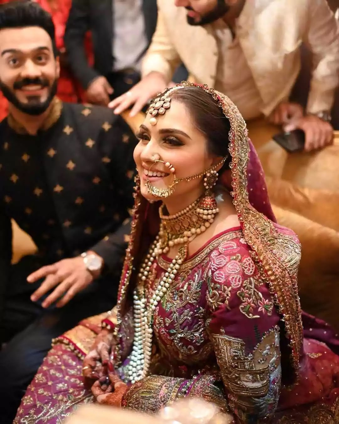 Komal Baig Wedding Pictures With Her Husband