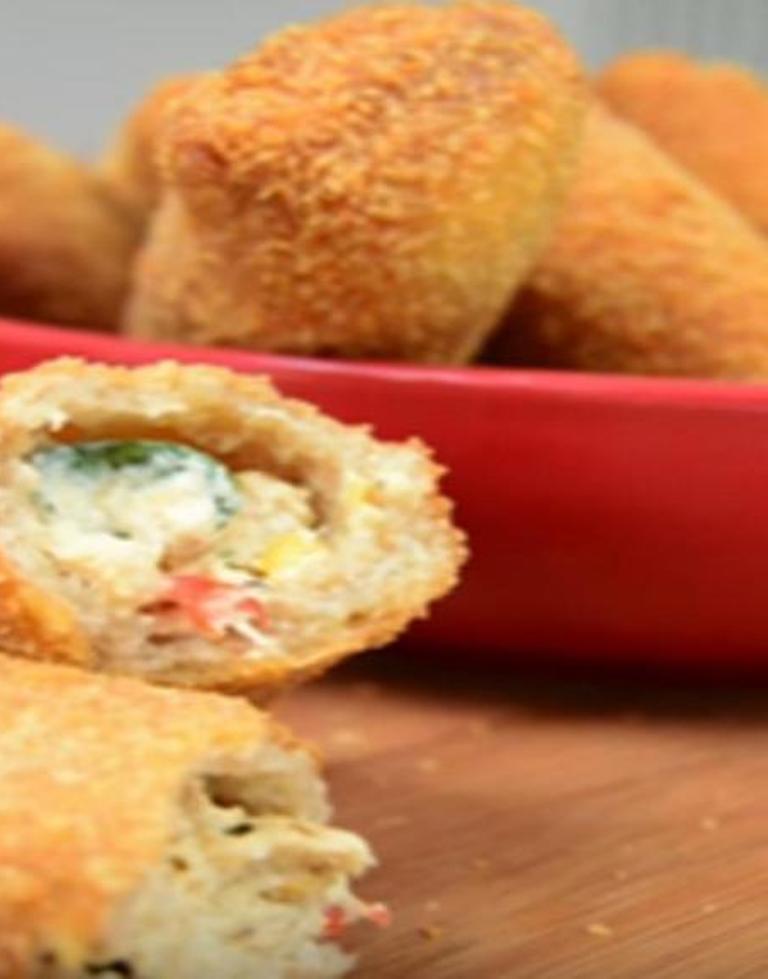 Chicken Cheese Bread Roll Recipe Yummy Traditional