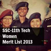 SSC-11th Tech Women Merit List 2013