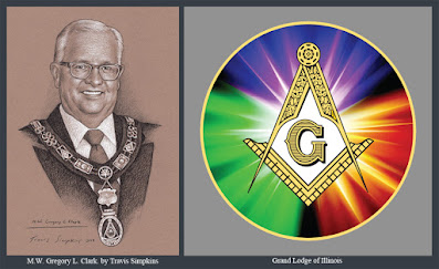M.W. Gregory L. Clark. Past Grand Master. Grand Lodge of Illinois. Scottish Rite, NMJ. by Travis Simpkins
