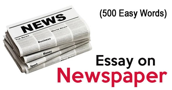 essay writing in english newspaper