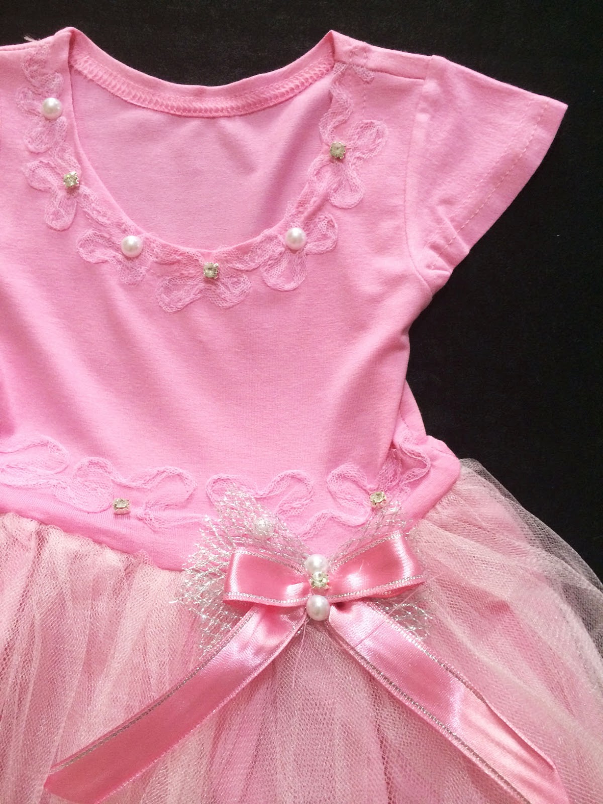 SEREN BEBEK DÜNYASI incili tüllü tütü elbise