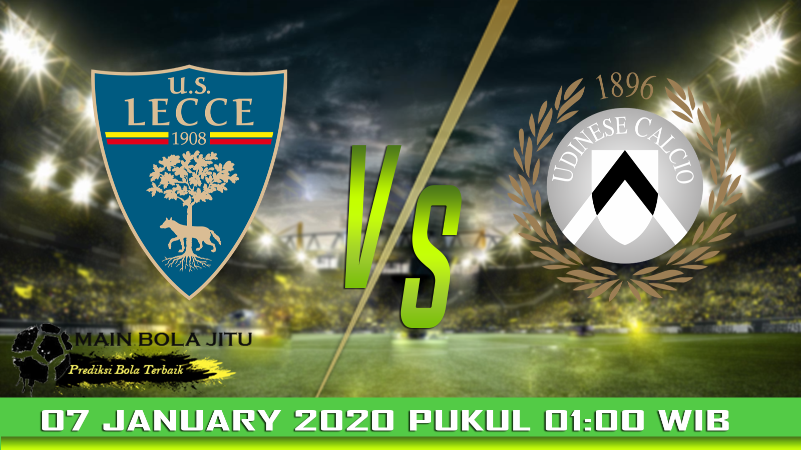 Prediksi Bola Lecce vs Udinese tanggal 07-01-2020