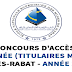 Concours d'accès en 2ème année de l’Ecole Nationale Supérieure des Mines de Rabat (titulaires d'un Master) 2019/2020
