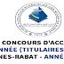 Concours d'accès en 2ème année de l’Ecole Nationale Supérieure des Mines de Rabat (titulaires d'un Master) 2019/2020