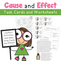 Cause and Effect Ideas and Activities