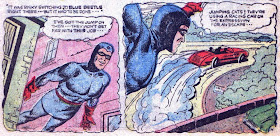 Blue Beetle in Nature Boy 3--'Jumping cats!'