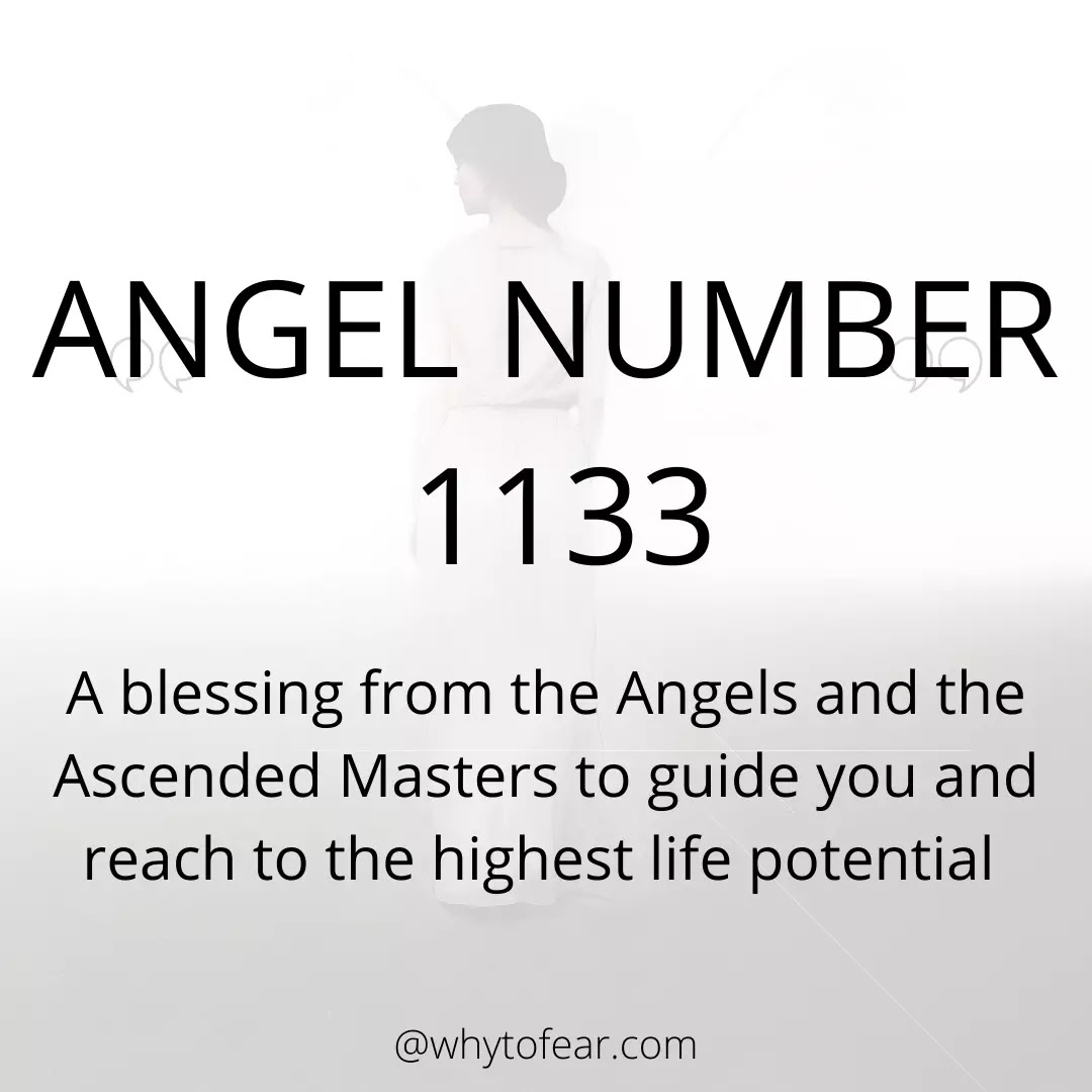 Angel number 1133