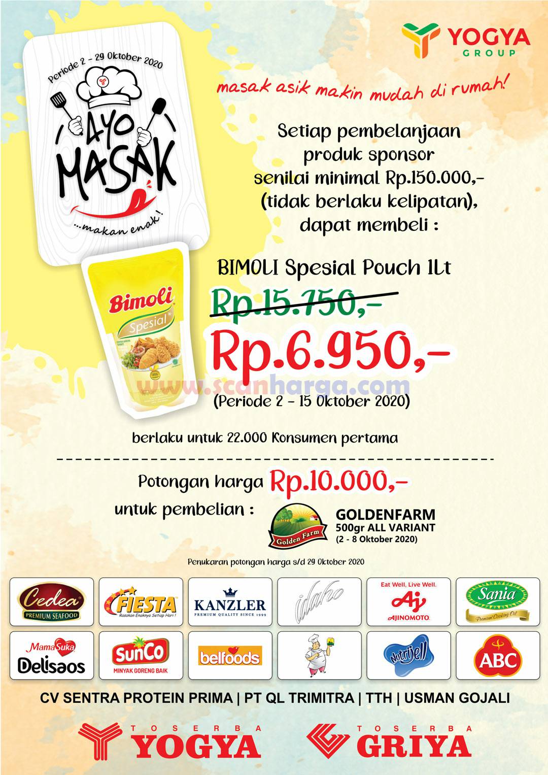 √ Katalog Promo Toserba Yogya 16 - 29 Oktober 2020 - scanharga | Harga