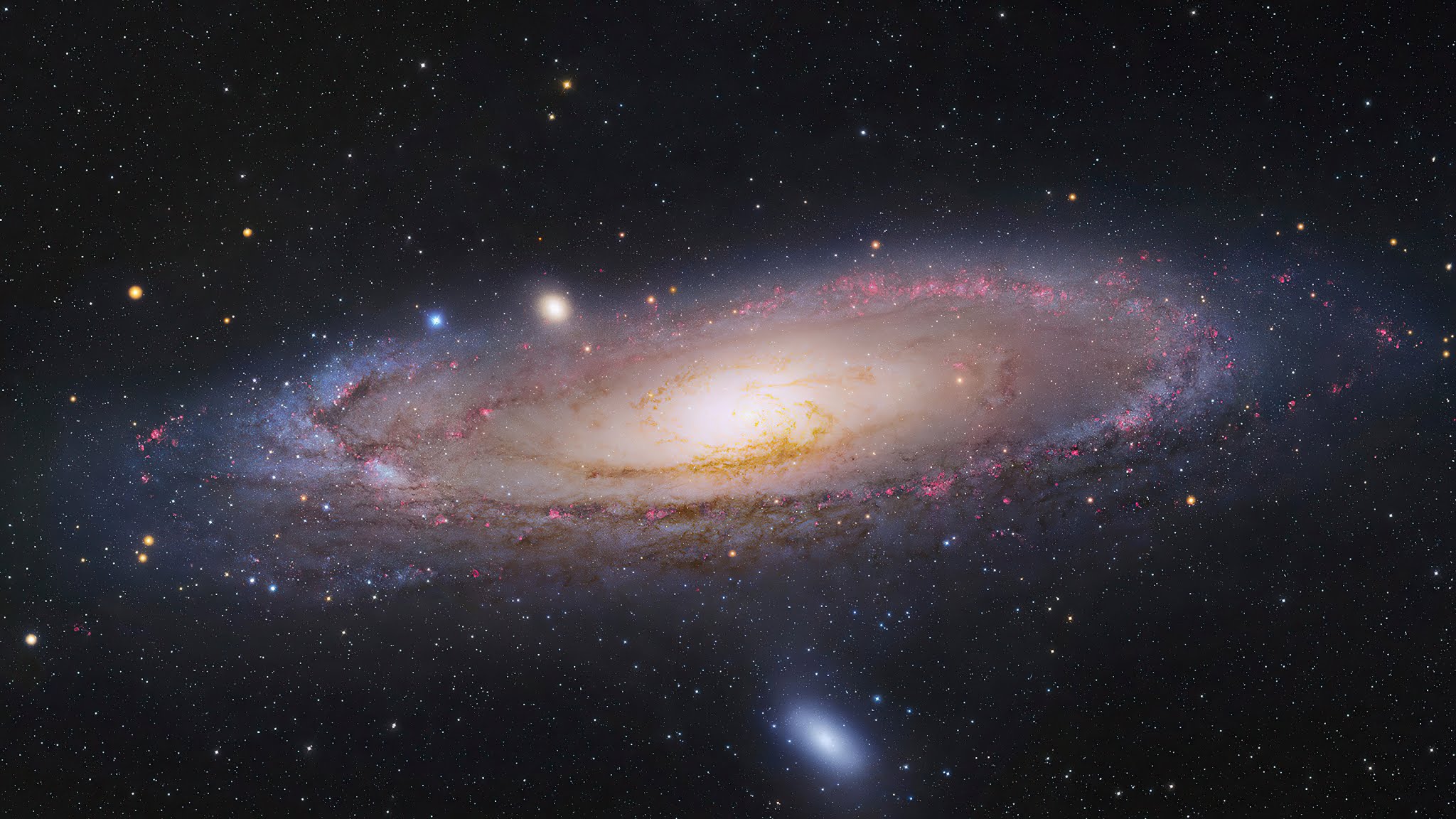 Space, Andromeda Galaxy, Universe - Free Wallpapers for Apple iPhone And Samsung Galaxy.