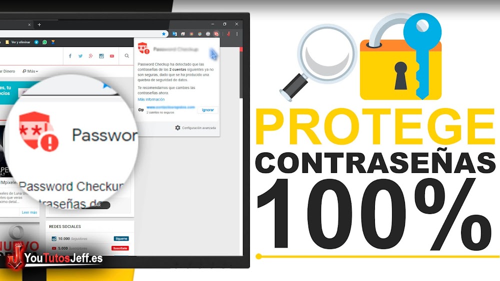 Extensión Fundamental para Chrome - Protege tus Contraseñas