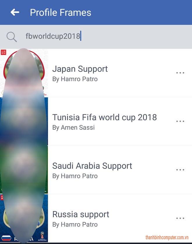 Thủ thuật Facebook: Cách thay ảnh đại diện đón World Cup 2018