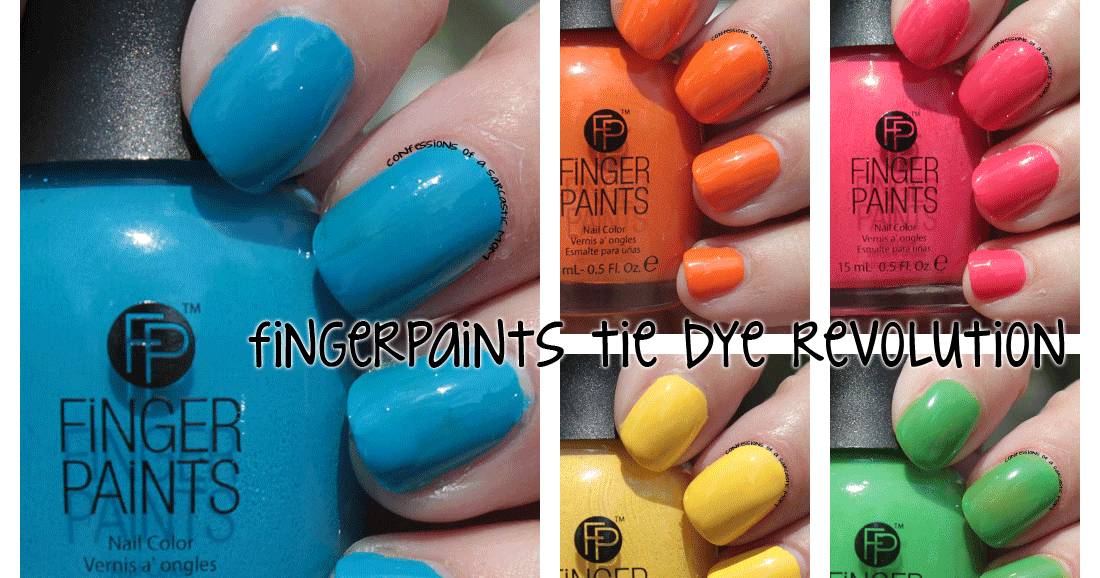 FingerPaints Tie Dye Revolution | Confessions of a Sarcastic Mom