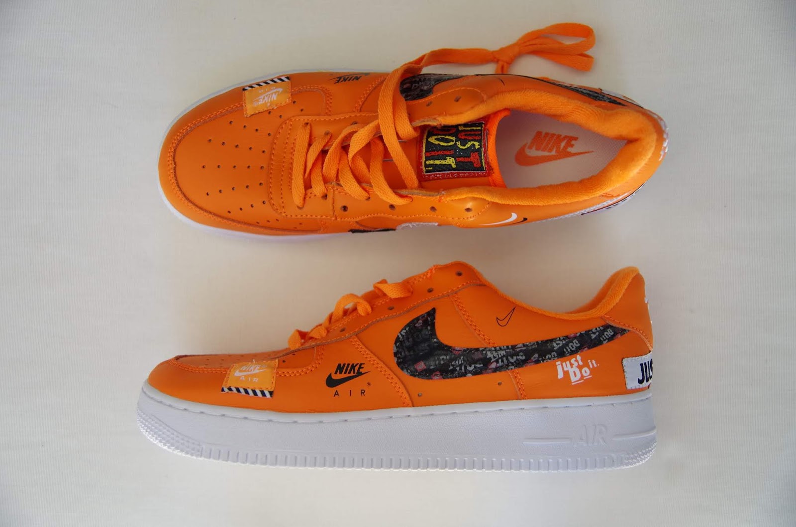 just do it air force 1 white