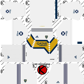 Boca Juniors 2020 Kit - Dream League Soccer 2019 Kits