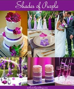 Warna Tema Perkahwinan 2016 : Ungu