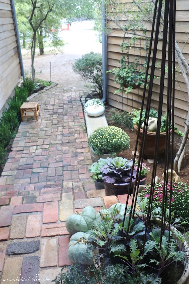 Botanic Bleu Fall Front Porch Decorating Ideas In Color