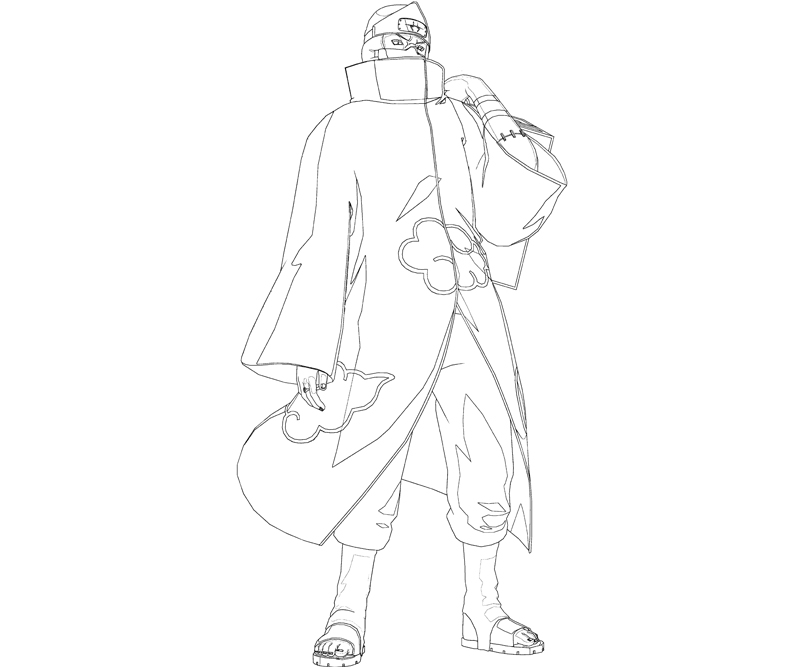 Kakuzu 3 Coloring | Crafty Teenager