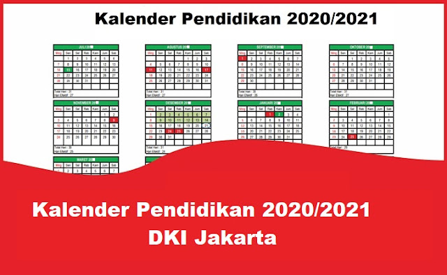 Kalender Pendidikan 2020 2021 Dki Jakarta Pdf Informasi Pendidikan