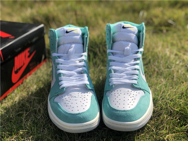 sp 19 air jordan 1 high og turbo green