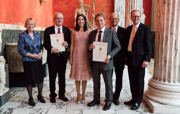 Crown Princess Mary of Denmark participates in celebration dinner and presentation of the Carlsberg Foundation Research Awards 2015