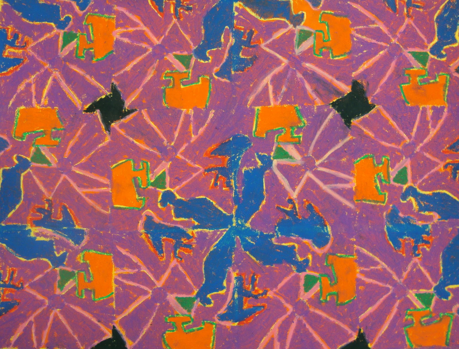 Art. Paper. Scissors. Glue!: Islamic Tile Prints