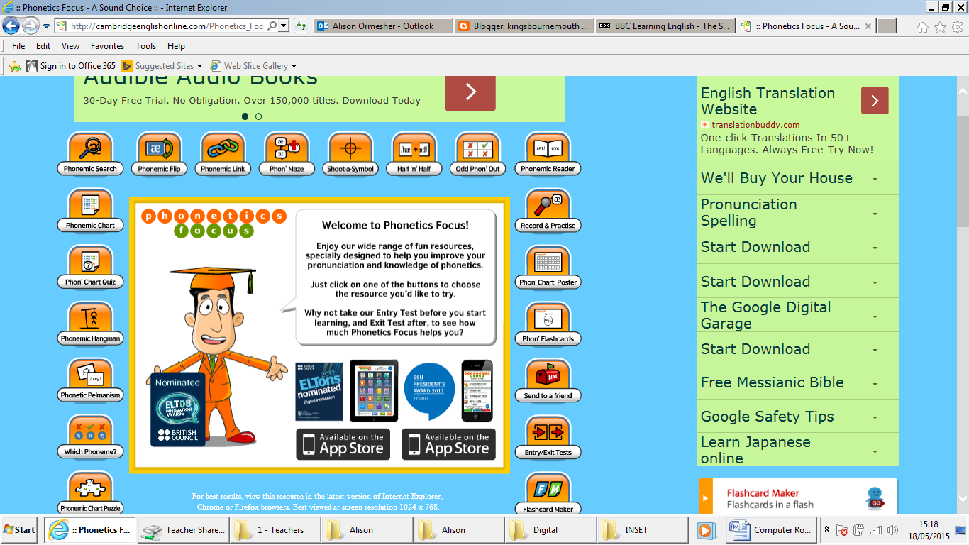 Kings Classmate Pronunciation and Phonics