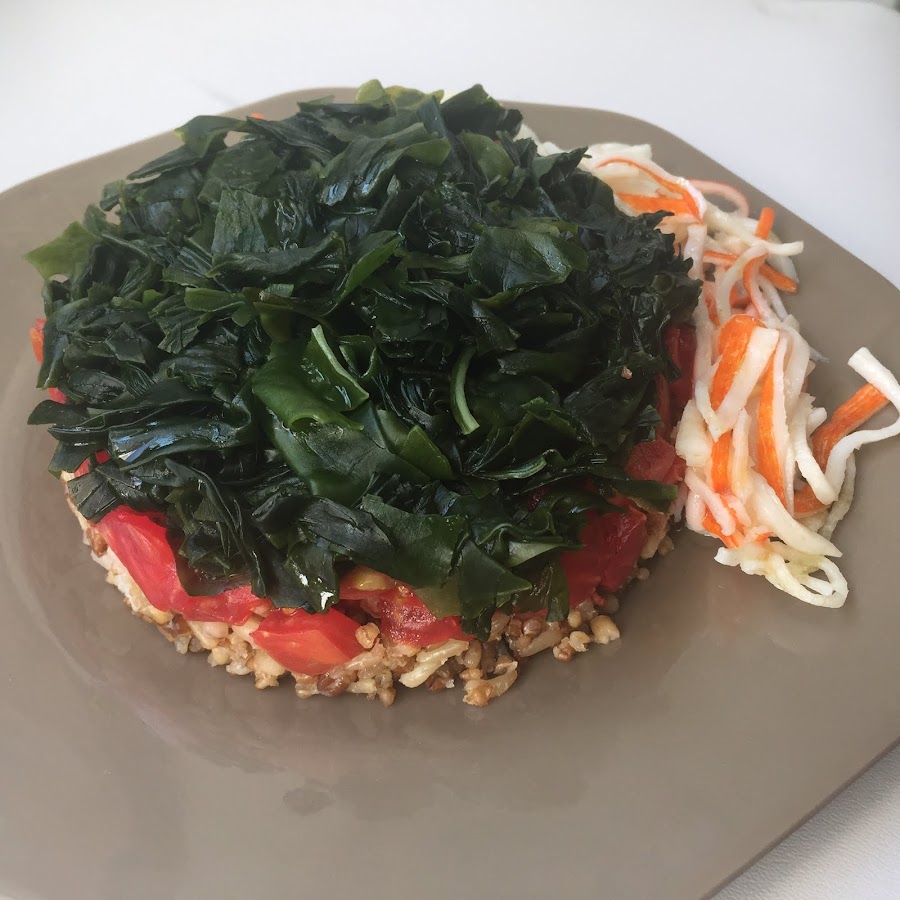 Timbal de quinoa y alga Wakame