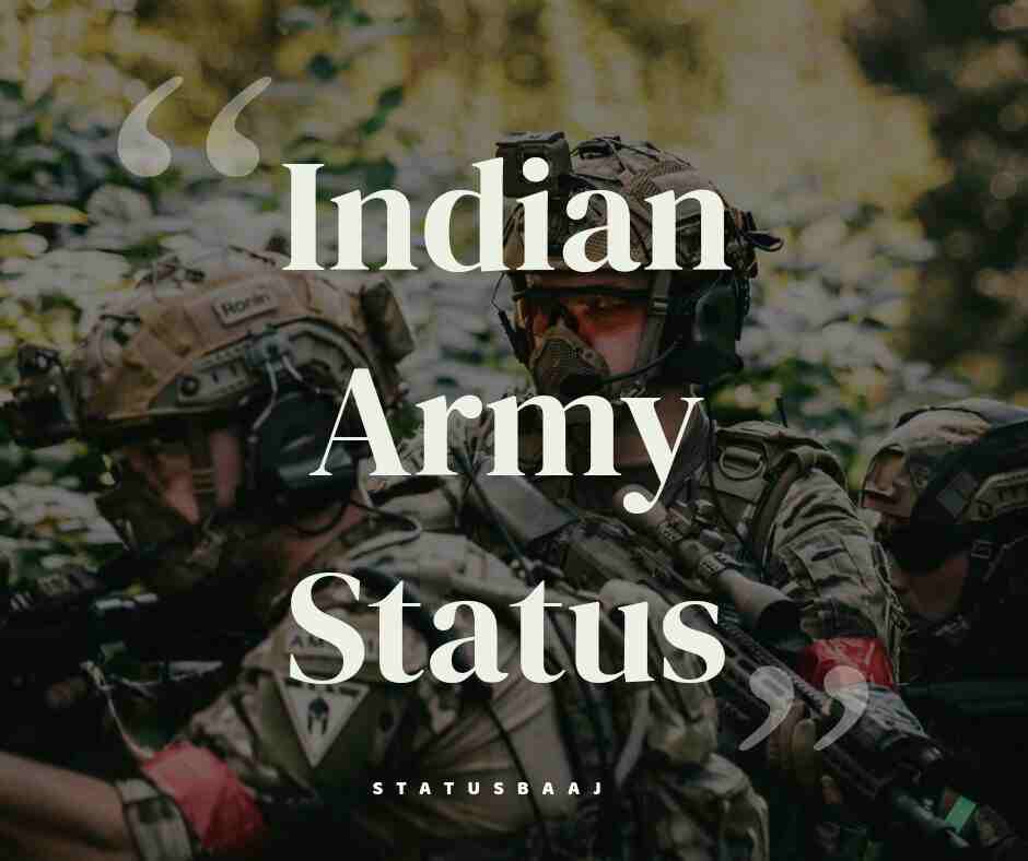 Indian Army status