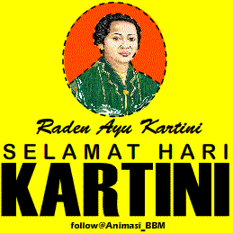 DP BBM Hari Kartini Animasi Lucu 2016 Foto Profil DP BBM Hari Kartini Animasi Lucu 2016