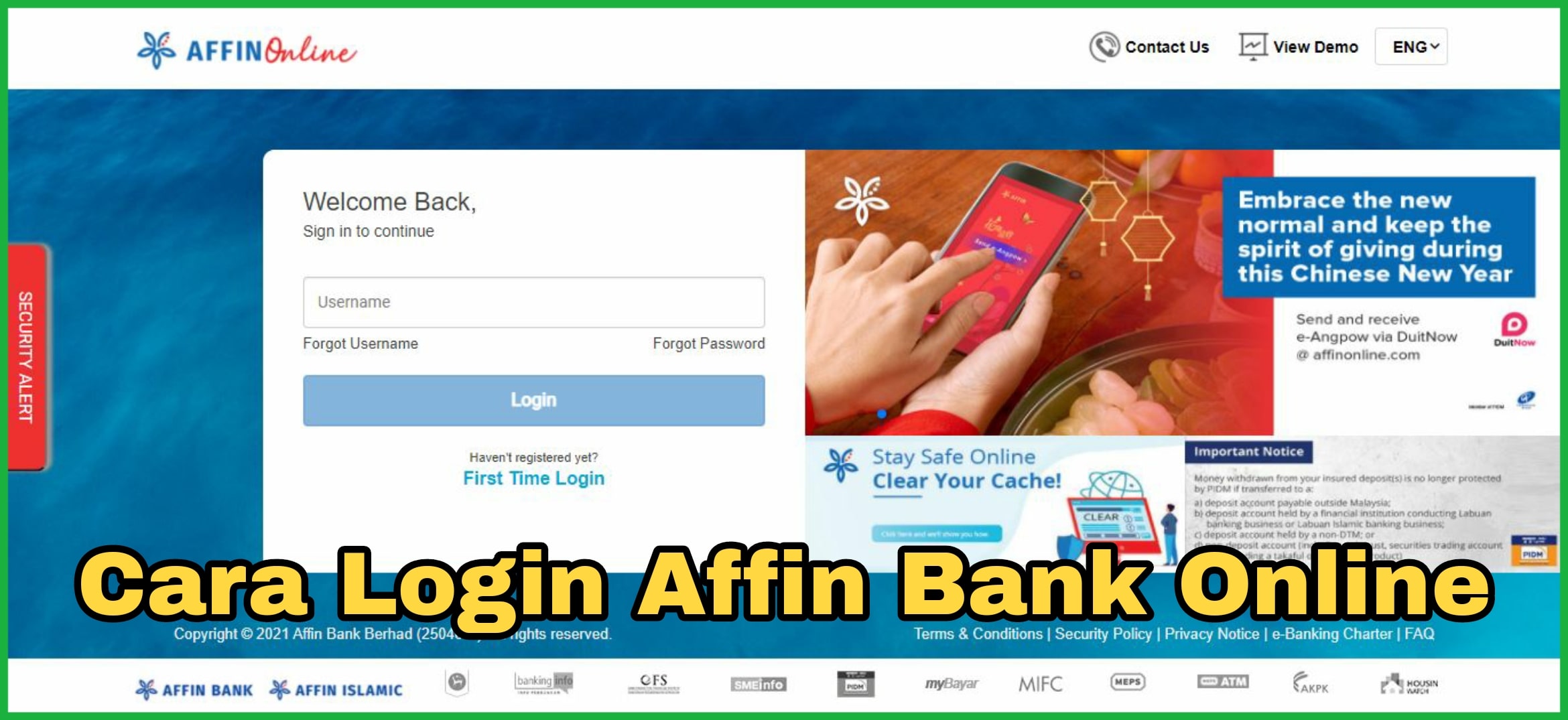 Login affin Best Digital