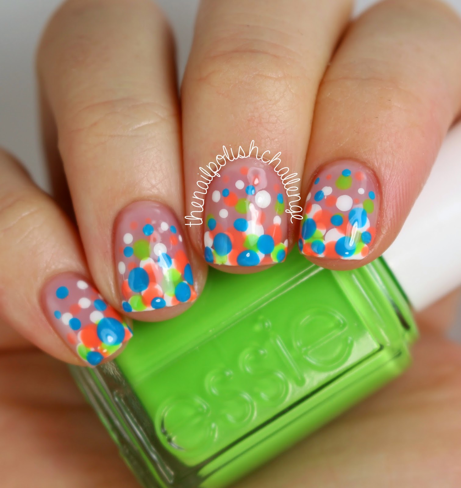 Confetti Dotticure Nail Art (and Tutorial!) with Essie | The Nail ...